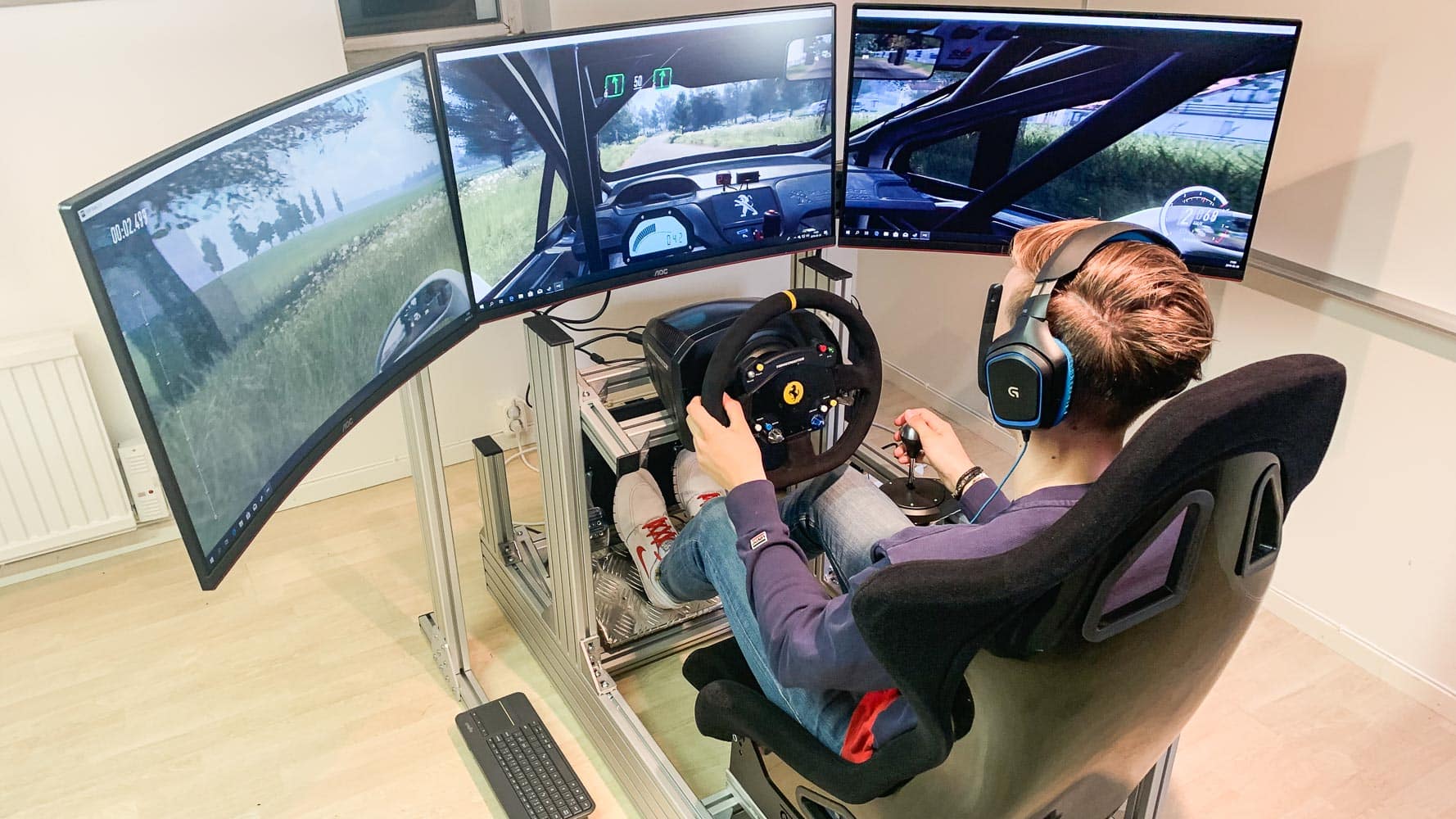 Kom och kör e-sport motor!