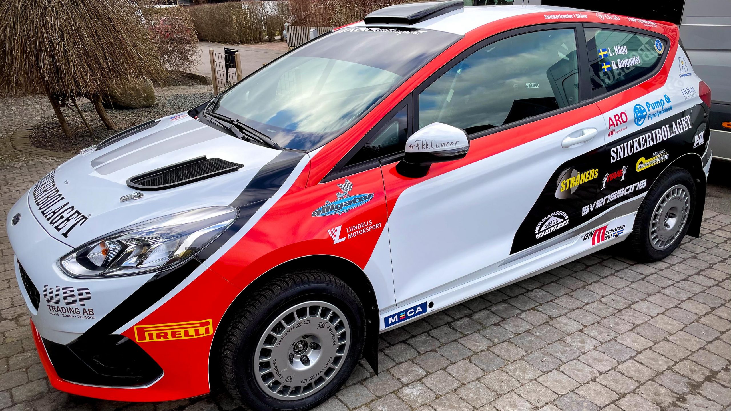 Häggs nystylade Ford Fiesta Rally4